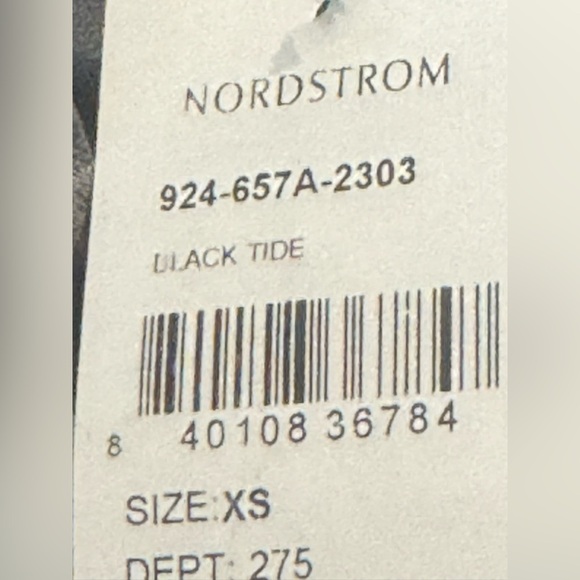 Rails Black Tide Stylish Black and Gray Women's Top NEW - Picture 8 of 8